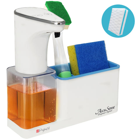 Image of automatic soap dispenser for bathroom