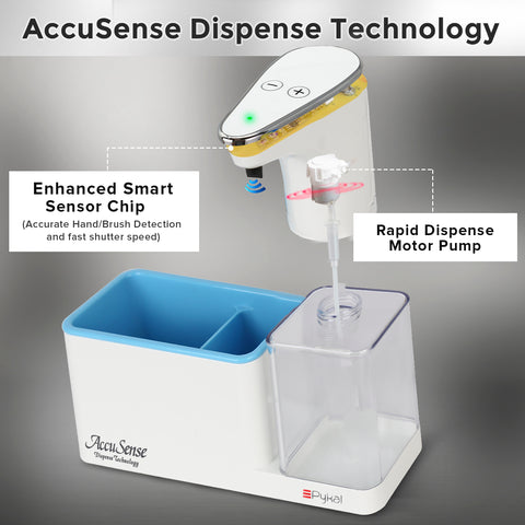 Image of automatic soap dispenser features